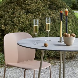 Стул пластиковый барный Scab Design Mentha Go Green карамельный