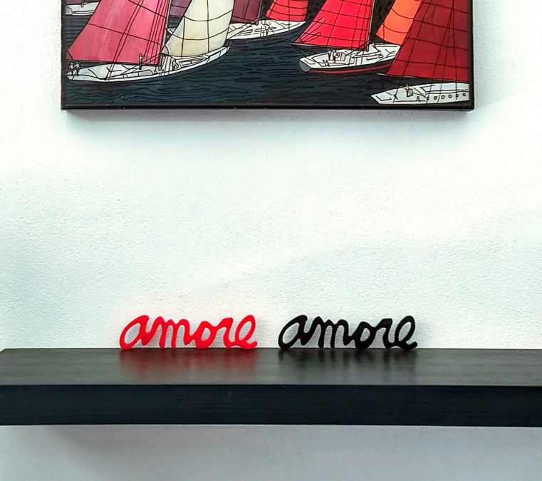 Фигура пластиковая Надпись Amore Message