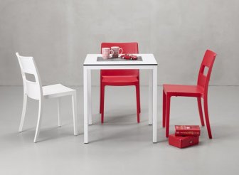 Стул пластиковый Scab Design Sai красный