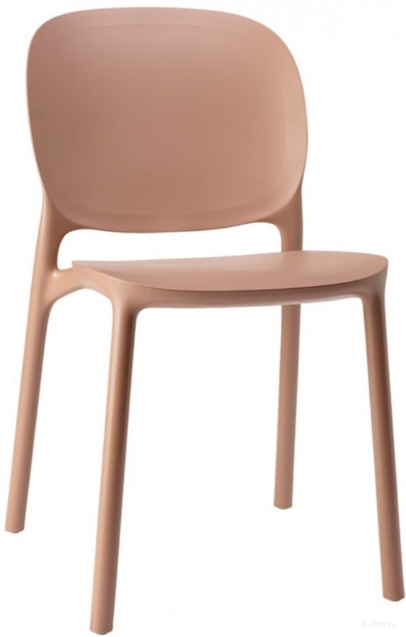 Стул пластиковый Scab Design Hug Go Green карамельный