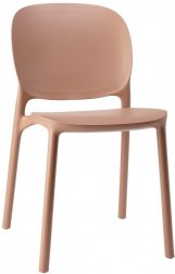 Стул пластиковый Scab Design Hug Go Green карамельный