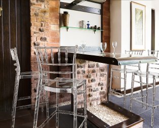 Стул прозрачный барный Siesta Contract Chiavari Bar 75 прозрачный
