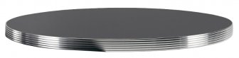 Столешница круглая Laminate Aluminium Edge