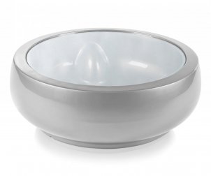Столик пластиковый журнальный со стеклом Chubby Side Table Pop