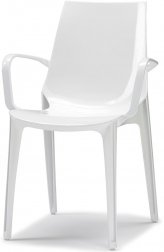 Кресло пластиковое Scab Design Vanity белый
