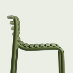 Стул пластиковый барный Nardi Doga Stool агава