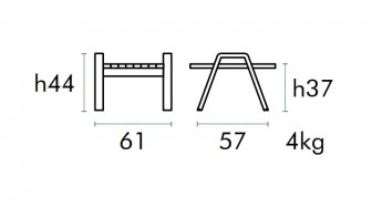 Столик металлический для шезлонга-thumbs-Фото3