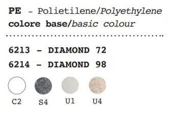 Кашпо пластиковое Diamond 72