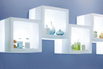 Куб открытый пластиковый светящийся Open Cube 45 Lighting