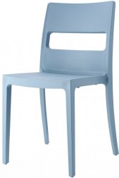 Стул пластиковый Scab Design Sai Go Green голубой