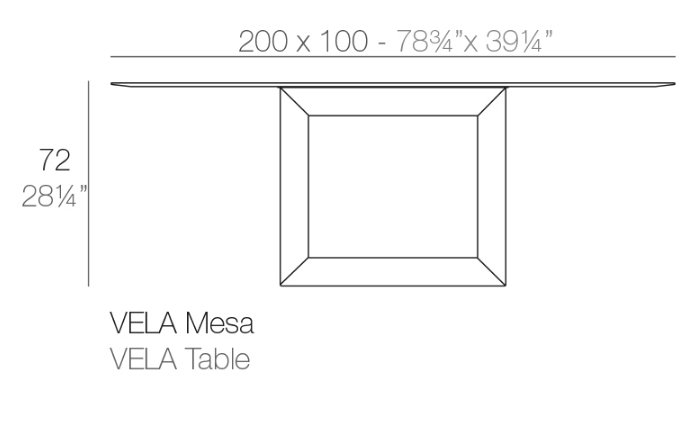 Стол ламинированный Vela Basic
