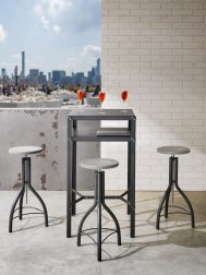 Табурет барный деревянный PF STILE Shabby