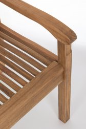 Скамейка деревянная трехместная Noemi Bench