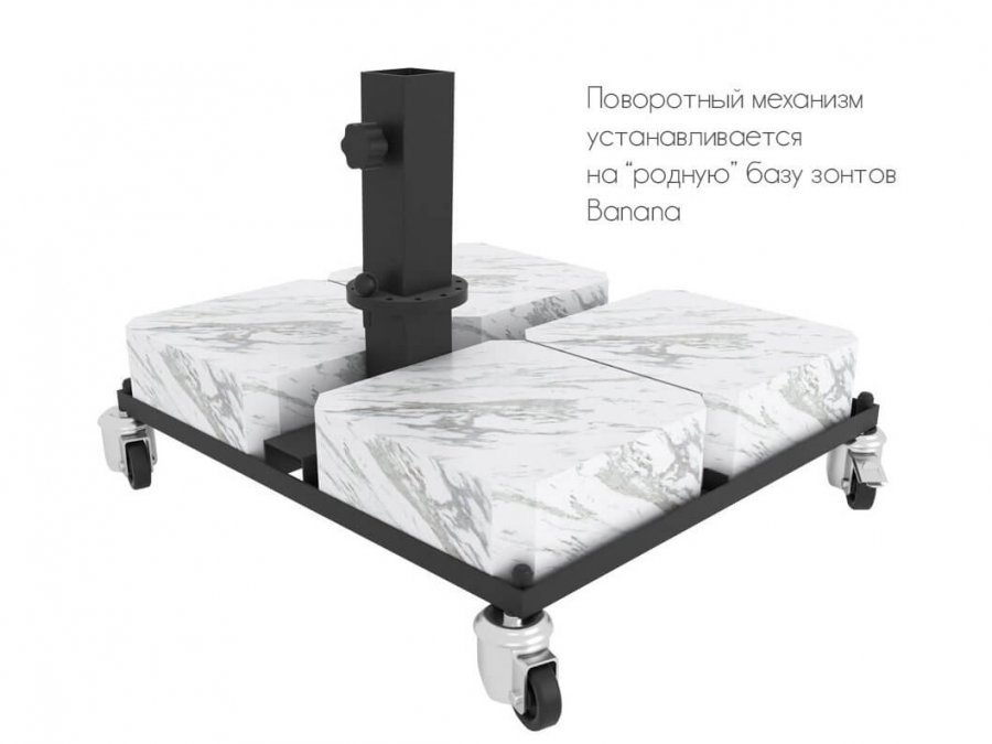 Механизм поворота зонта на 360 градусов для Banana Classic Details