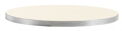 Laminate Silver Edge Столешница круглая