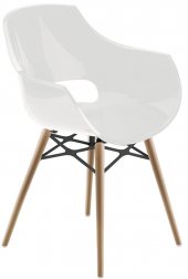 Кресло пластиковое Opal Wox Beech