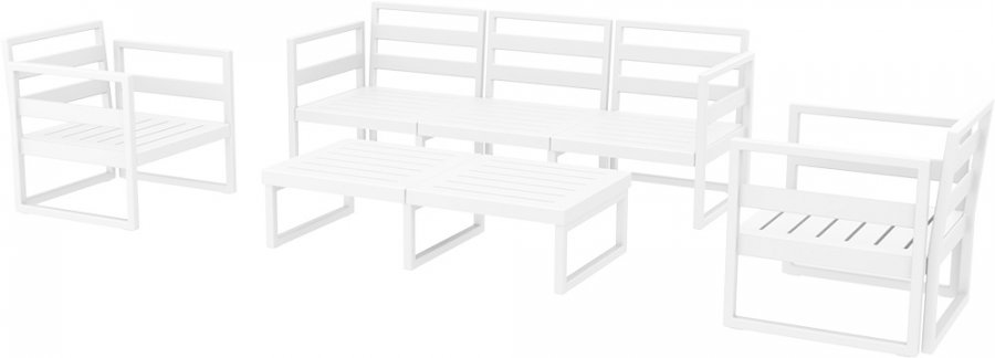 Комплект пластиковой мебели Mykonos XL
