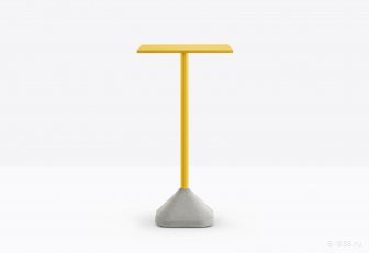 Подстолье металлическое барное Concrete