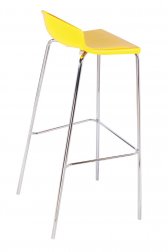 Стул пластиковый барный Gaber Easy 77