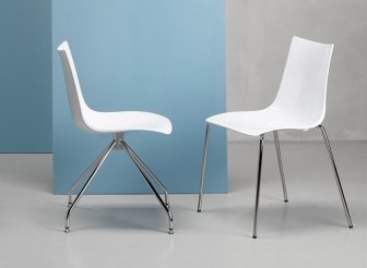 Стул пластиковый Zebra Antishock 4 Legs