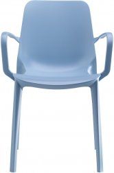 Кресло пластиковое Scab Design Ginevra голубой