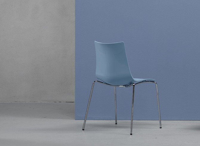 Стул пластиковый Zebra Technopolymer 4 Legs
