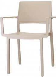 Кресло пластиковое Scab Design Kate тортора