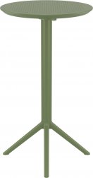 Стол пластиковый барный складной Sky Folding Bar Table 60