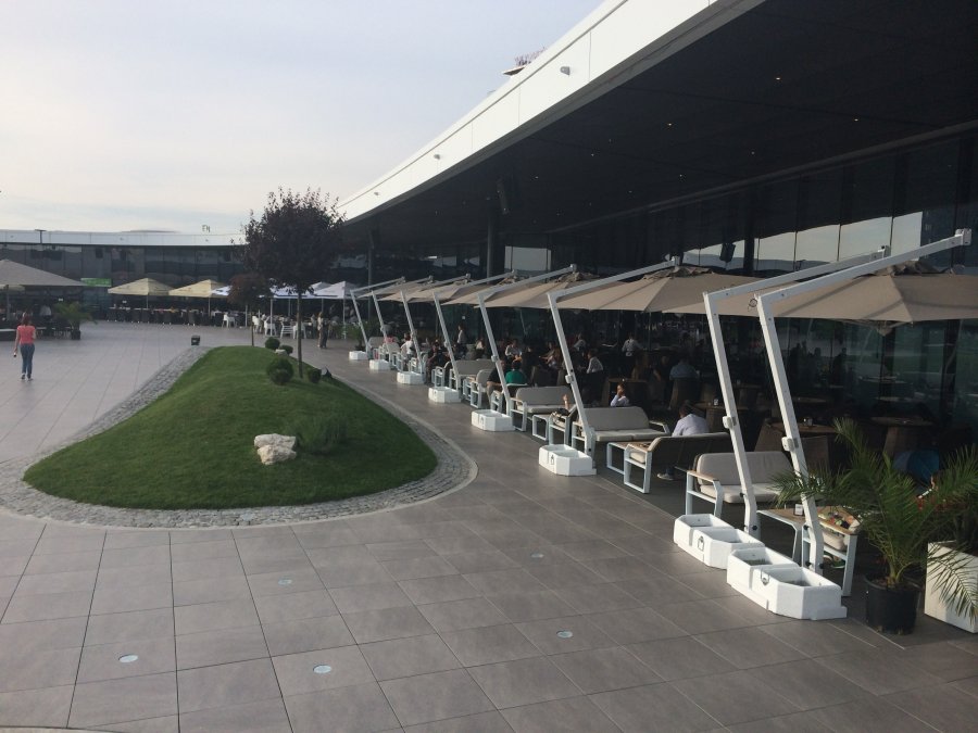 Зонт профессиональный 3х3 м Rimini Braccio