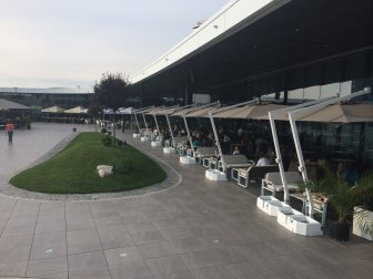 Зонт профессиональный 3х3 м Rimini Braccio