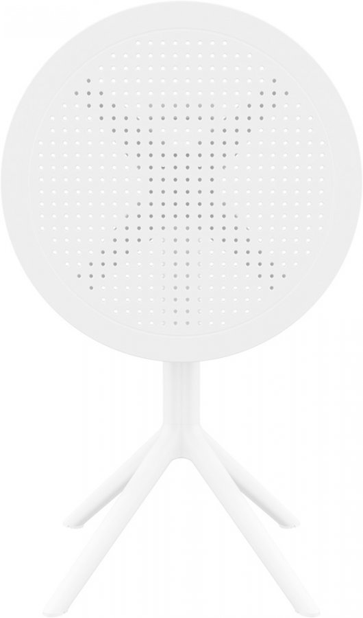 Стол пластиковый складной Sky Folding Table 60, белый, 600х740 мм