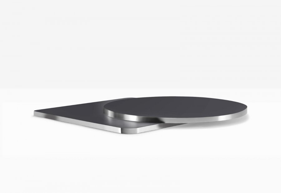 Столешница круглая Laminate Chromed Edge