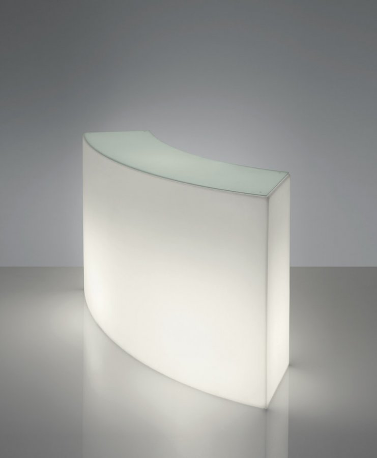 Стойка пластиковая барная светящаяся Snack Bar Lighting