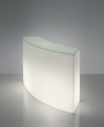 Стойка пластиковая барная светящаяся Snack Bar Lighting