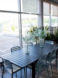 Стул пластиковый Nardi Costa Bistrot голубой