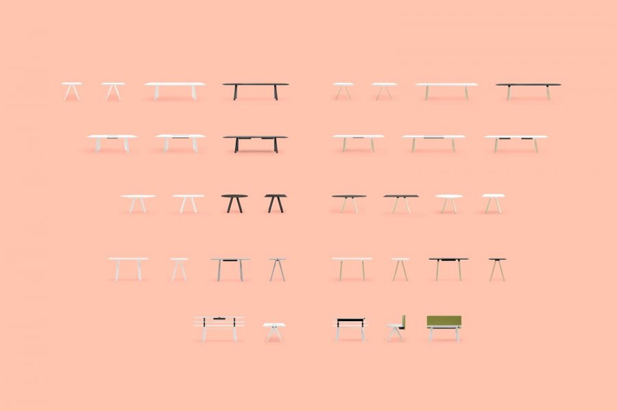 Стол барный ламинированный Arki-Table Wood