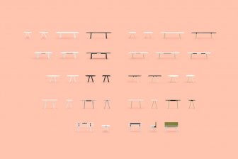 Стол барный ламинированный Arki-Table Wood