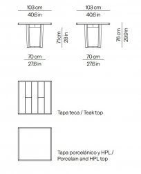 Стол деревянный обеденный Heritage