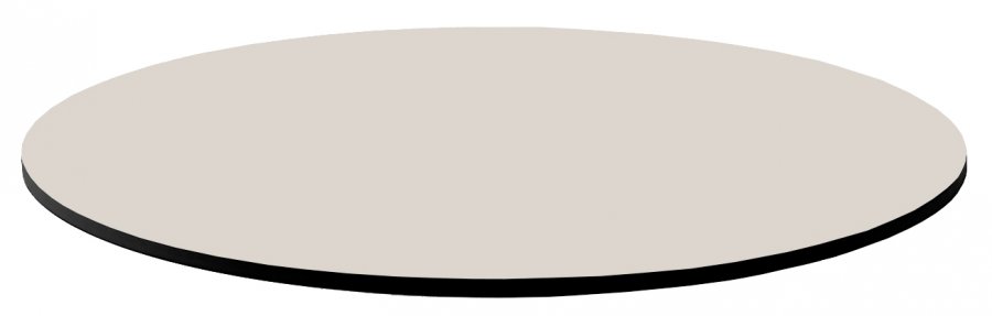 Столешница круглая Solid Laminate