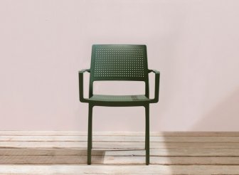 Кресло пластиковое Scab Design Emi зеленый