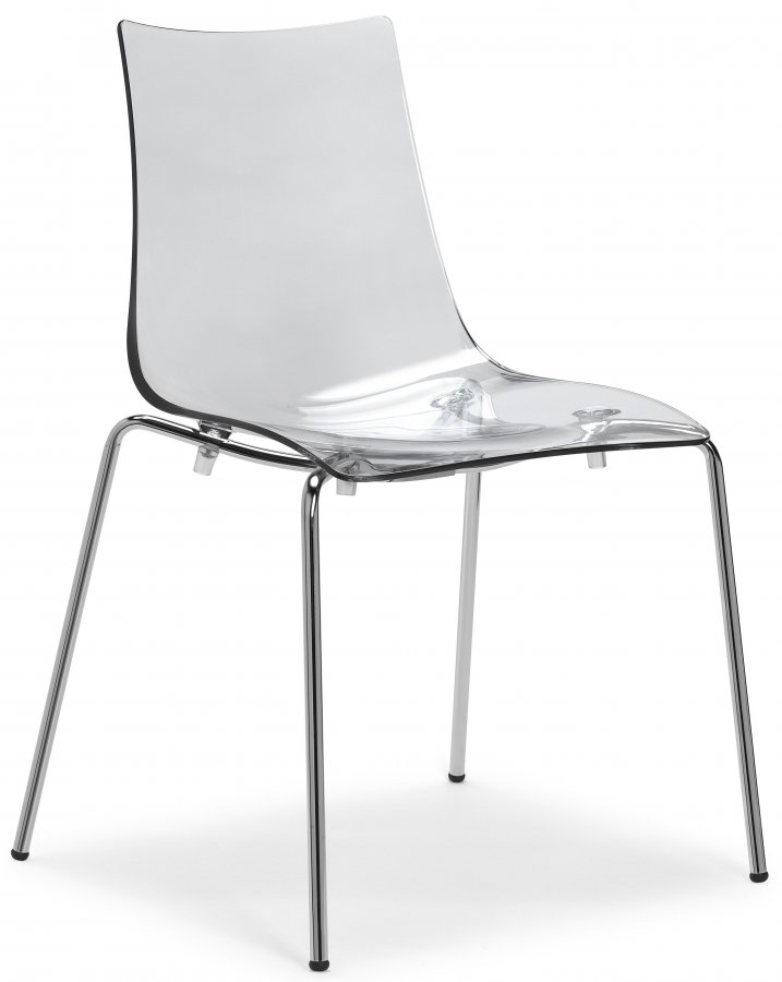 Стул прозрачный Scab Design Zebra Antishock 4 Legs