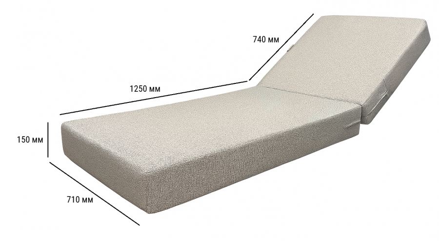 Матрас для шезлонга Mattress Armur