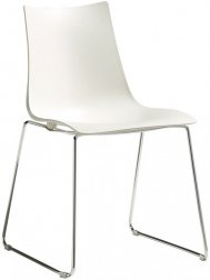 Стул пластиковый на полозьях Zebra Technopolymer