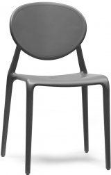 Стул пластиковый Scab Design Gio антрацит