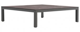 Столик ламинированный журнальный Slim Center Low Table (E)