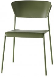 Стул пластиковый Lisa Technopolymer Go Green, оливковый