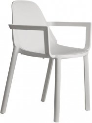 Кресло пластиковое Scab Design Piu лен