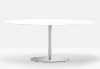 Стол обеденный Inox Ellittico