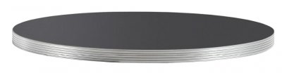 Laminate Silver Edge Столешница круглая