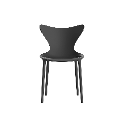 Стул пластиковый Vondom Love Basic черный
